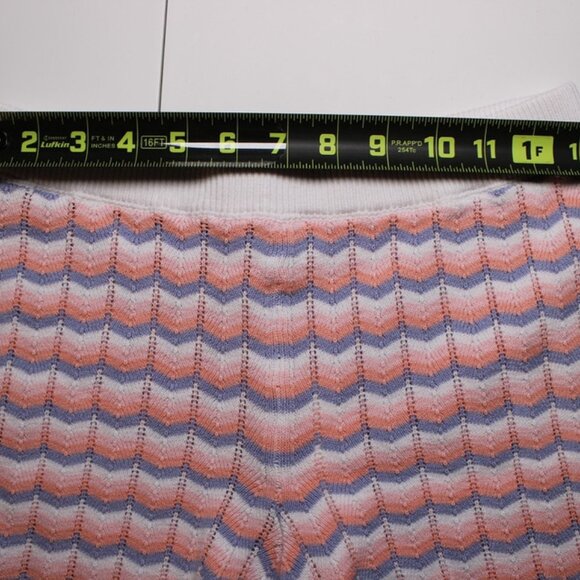 Calvin Klein Big Girls L 12/14 Brushed Waffle Shorts 🌈 Multicolor Knit Shorts - Picture 9 of 9